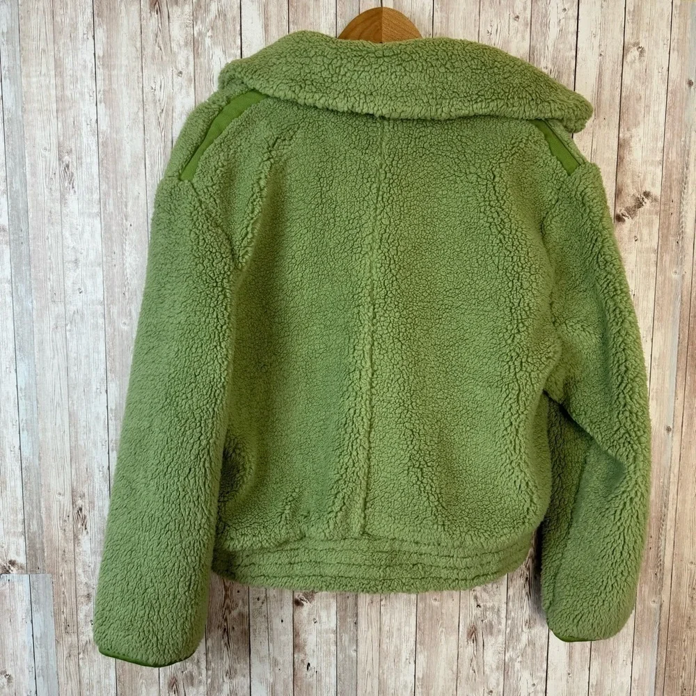 Free People‎ Joplin Cozy Sweet Pistachio Jacket Size Medium Women